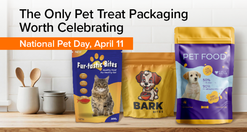 Celebrate National Pet Day with Made in the USA Flexible Packaging for Pet Treats